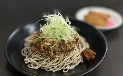 ピリ辛牛肉そば