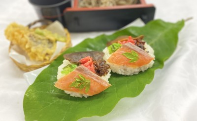 朴葉寿司セット
