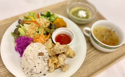 半日分の野菜のランチプレート