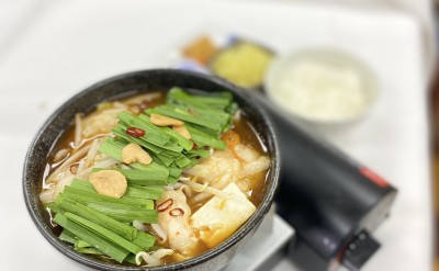 〆はもつ鍋定食