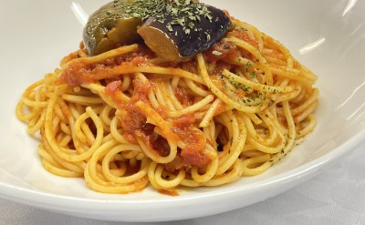 ナスのアラビアータ